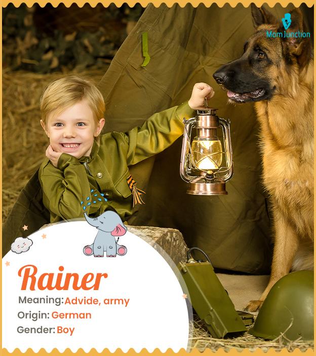 Rainer Name Meaning, Origin, History, And Popularity_image