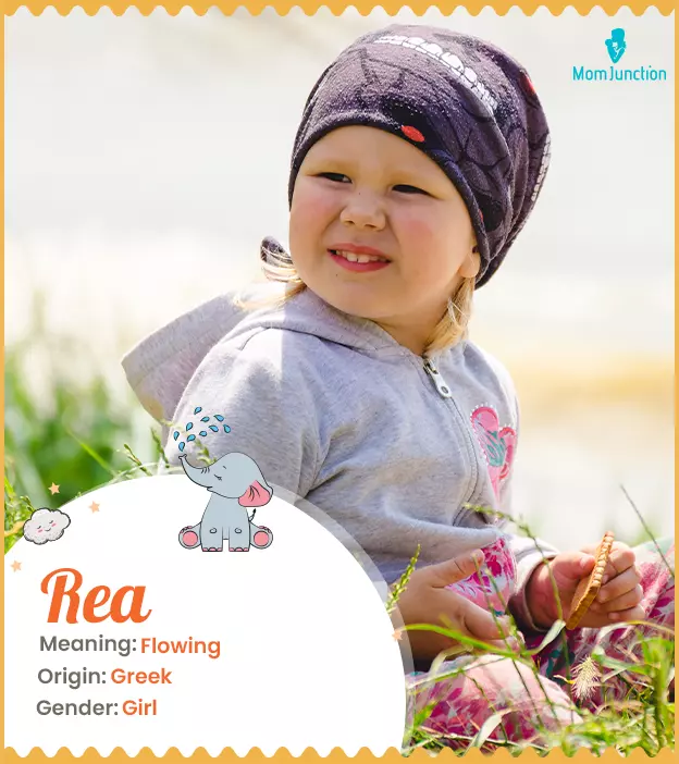 Rea means flowing