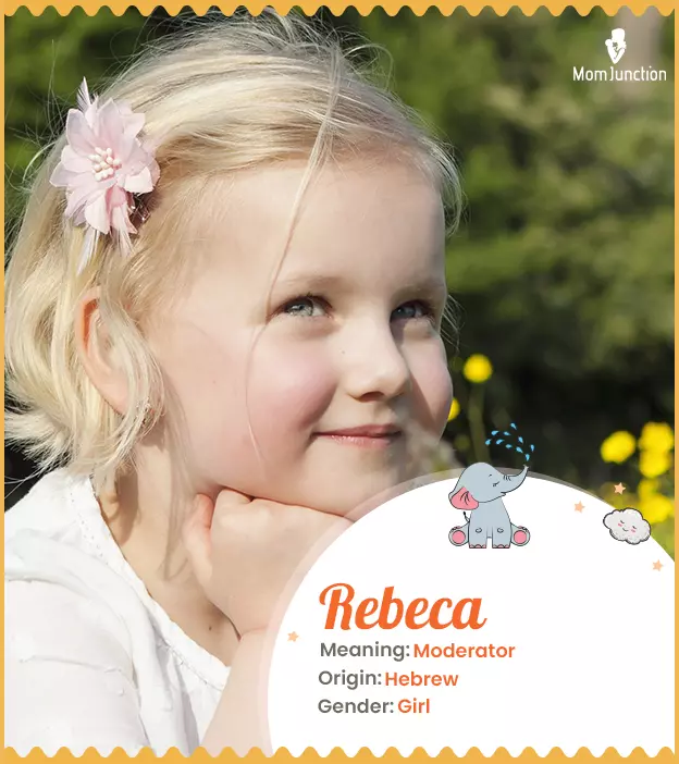 Rebeca Name Meaning, Origin, History, And Popularity._image