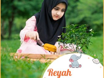Reyah, a beautiful name for girls