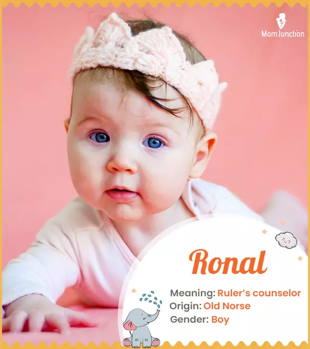 Ronal, meaning ruler