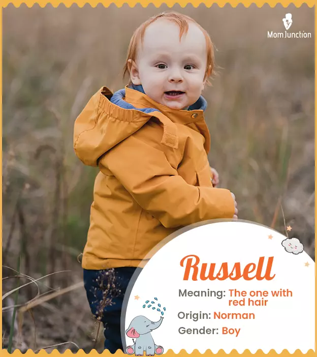 russell: Name Meaning, Origin, History, And Popularity | MomJunction_image