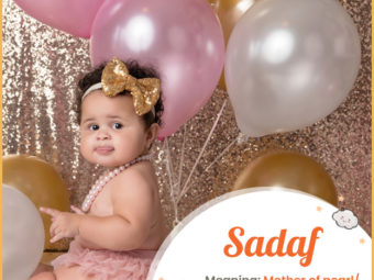 Sadaf means pearl