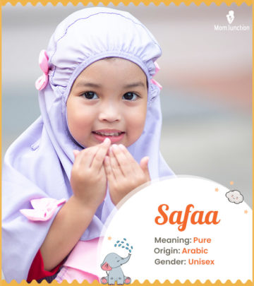Safaa means pure