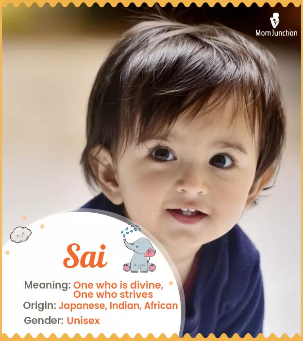 sai: Name Meaning, Origin, History, And Popularity | MomJunction