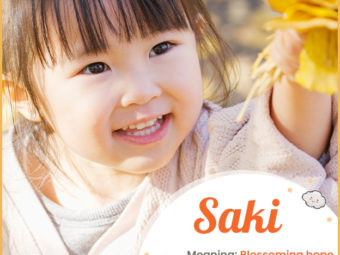 Saki means blossoming hope