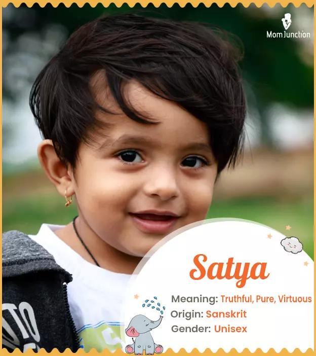 satya: Name Meaning, Origin, History, And Popularity | MomJunction