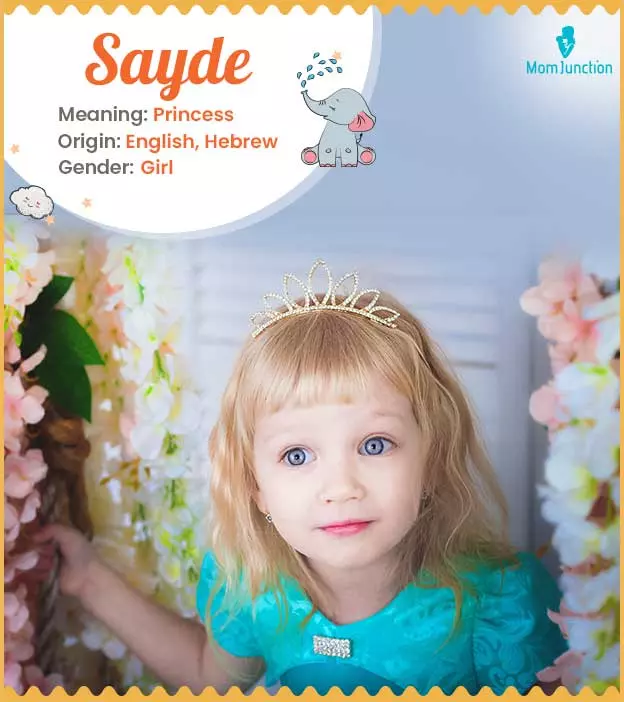 sayde: Name Meaning, Origin, History, And Popularity_image