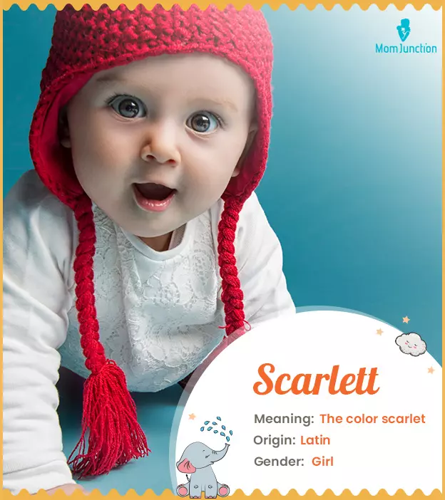 Scarlett: Name Meaning, Origin, History, And Popularity_image