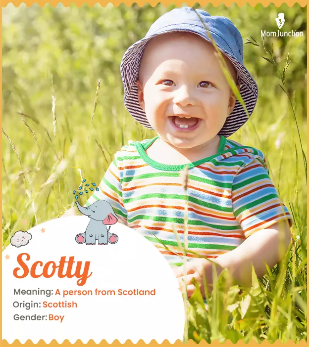 Scott refers to a person from Scotland