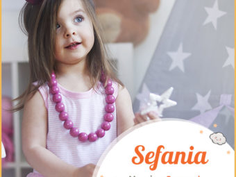 "Stefania, a name that radiates elegance and embodies strength. "