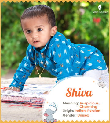 Shiva means auspicious and charming
