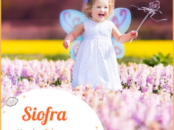 Siofra refers to a fairy
