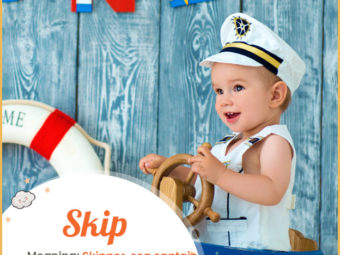 Skip, meaning skipper or sea captain