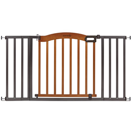 Summer Infant Decorative Wood and Metal Safety Baby Gate