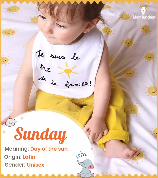 Sunday: Name Meaning, Origin, History, And Popularity_image