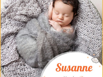 "Susanne, a name that resonates with strength, beauty, and unwavering devotion. "