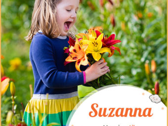 Suzanna, meaning lily