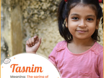 Tasnim is an Arabic name