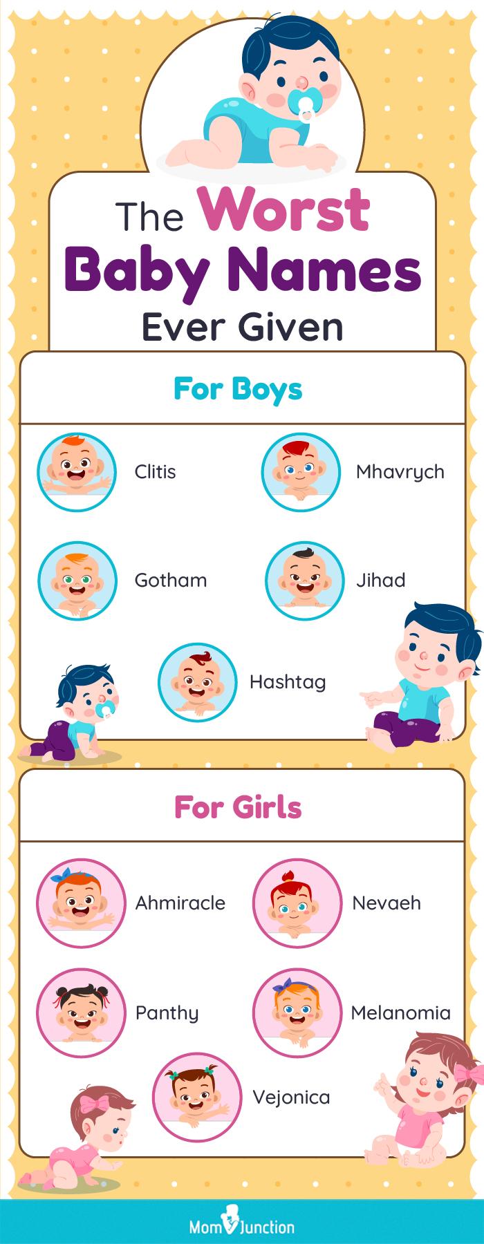 bad baby names