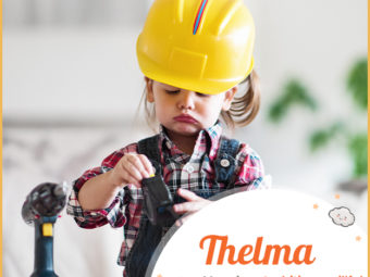 Thelma, a literary name for your girl