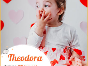Theodora means god