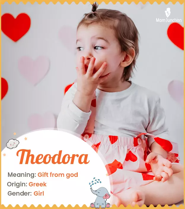 Theodora means god's