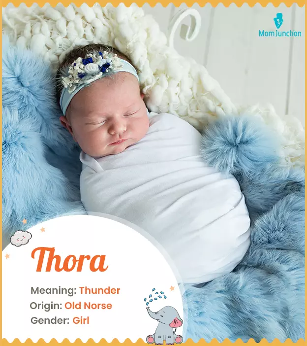 Thora, a thunder god