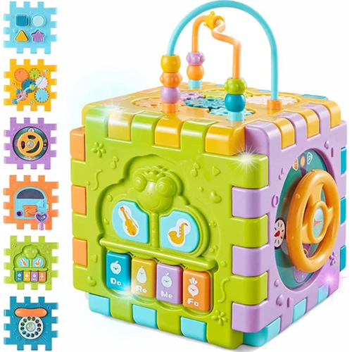 ToyVelt Activity Cube For Toddlers