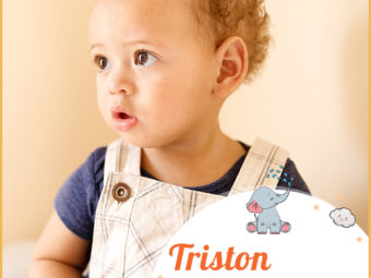Triston, meaning a tumult