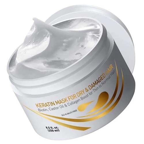 Vitamins Keratin Hair Mask Deep Conditioner