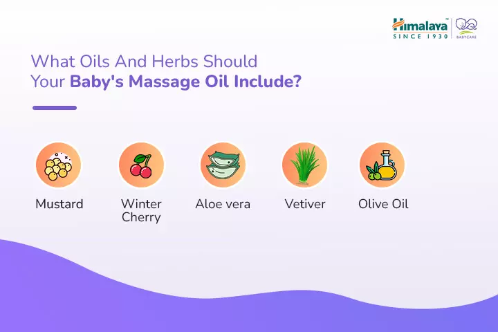 What Oils And Herbs Should Your Baby's Massage Oil Include