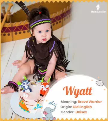 Wyatt meaning brave warrior