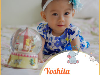 Yoshita meaning Righteousness, Young woman