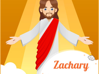 Zachary, a Hebrew name