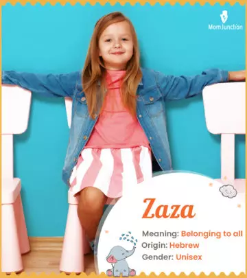 Zaza, meaning movement or belonging to all