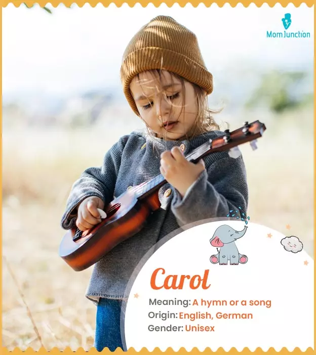 Carol, meaning a hym