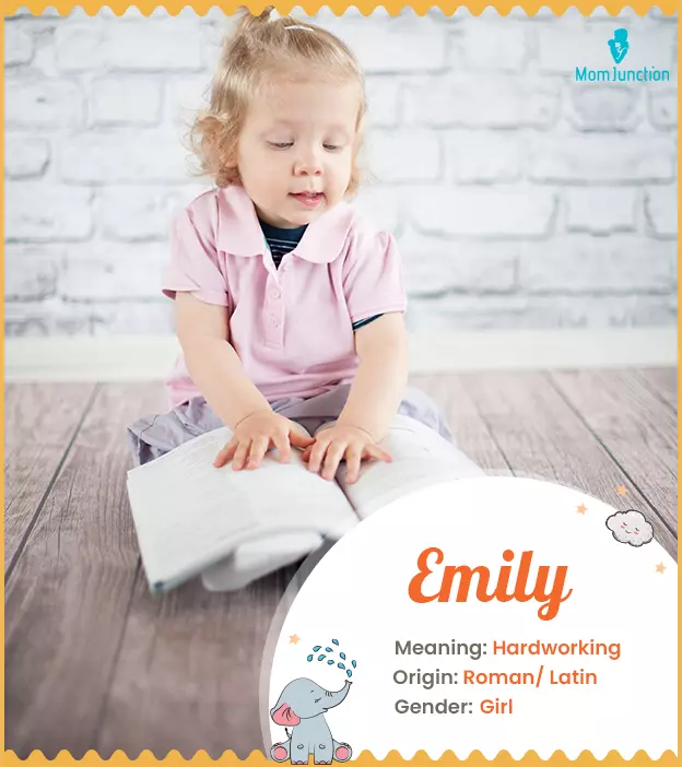 Emely, meaning rival or eager