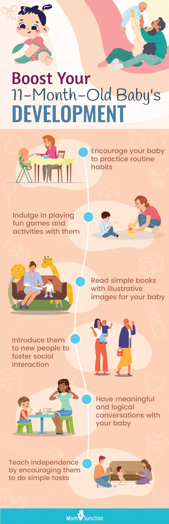 tips to promote the development of your 11 month old (infographic)