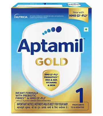 Aptamil Gold 1 Infant Formula Powder With Prebiotics And HMO (up to 6 months)