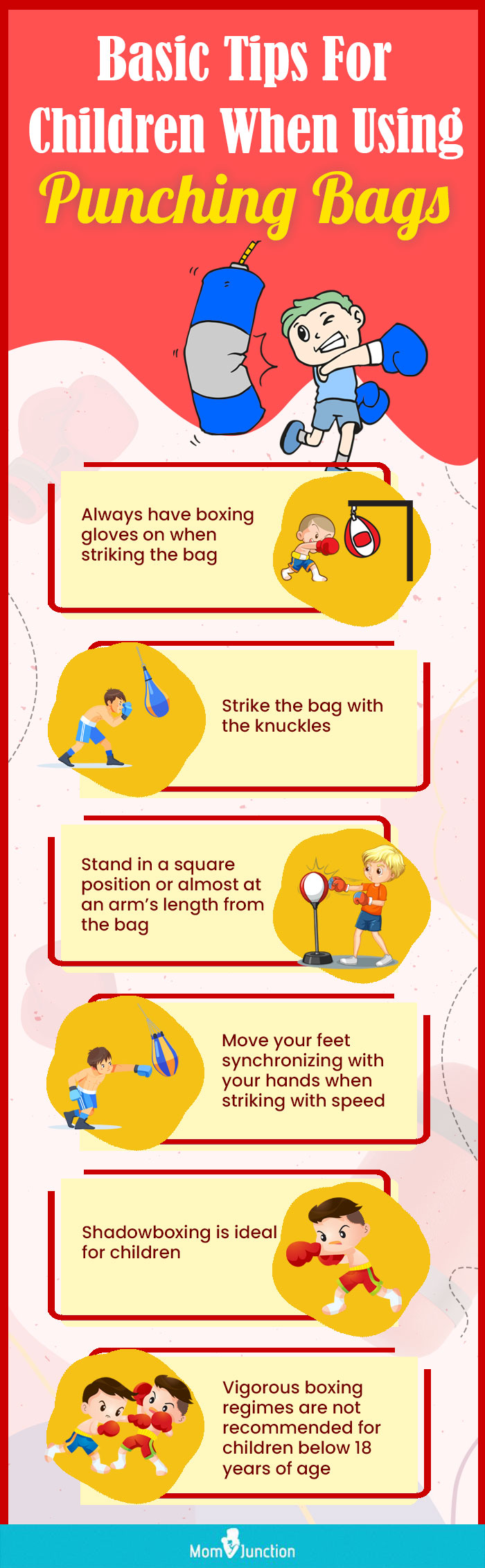 Basic Tips For Children When Using Punching Bags