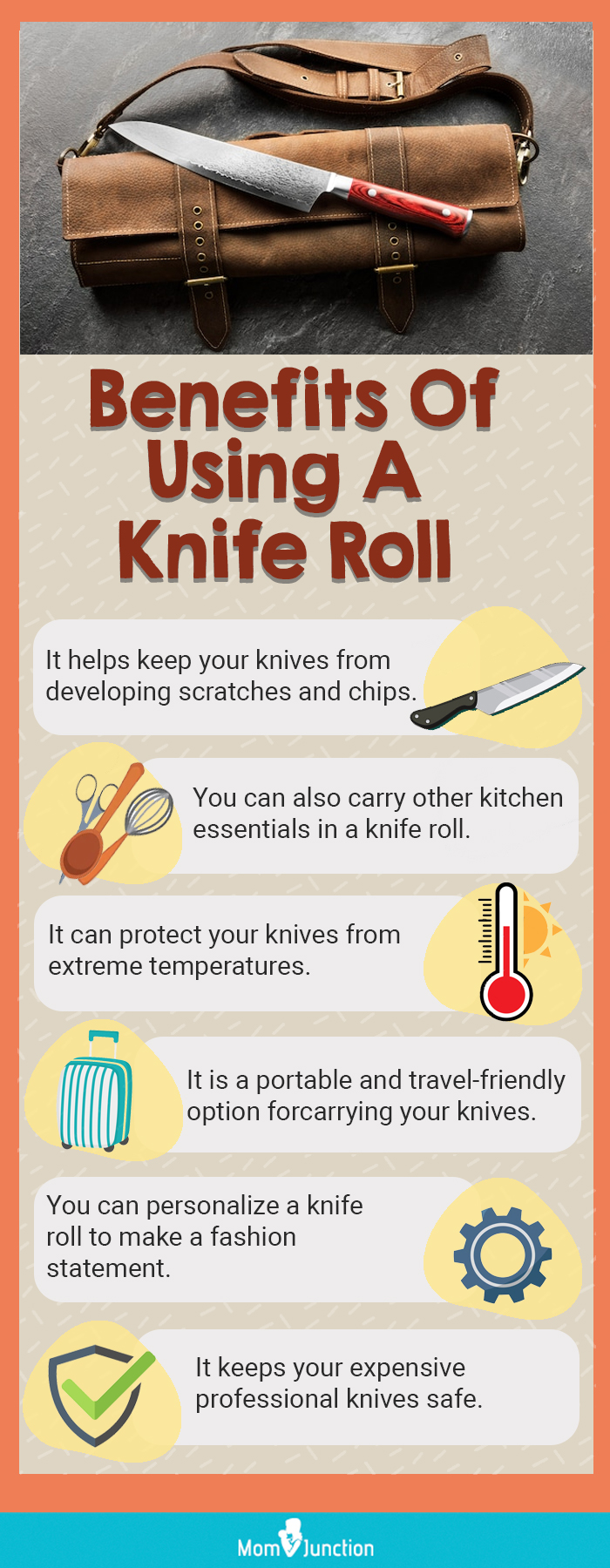 Benefits Of Using A Knife Roll