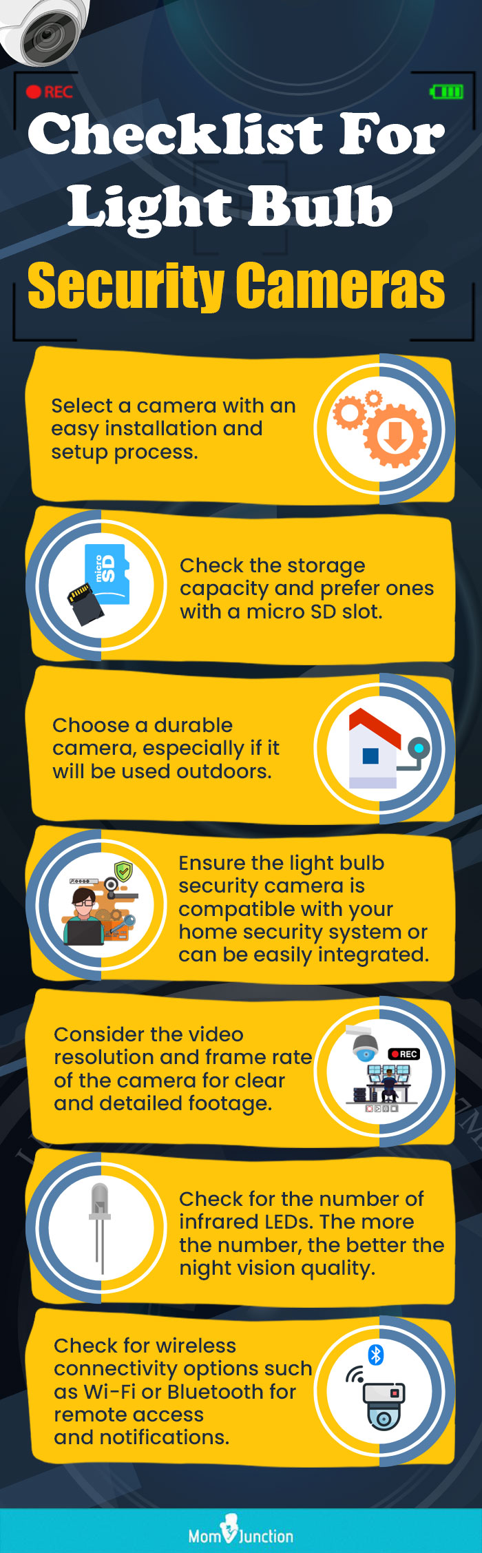 Checklist-For-Light-Bulb-Security-Cameras [infographic]