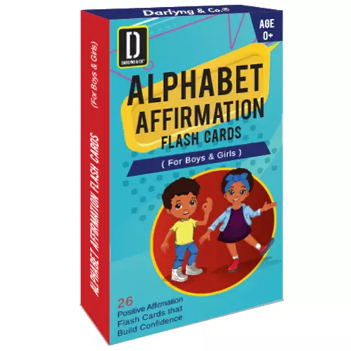 Darlyng & Co. Modern Alphabet Affirmation Flash Cards