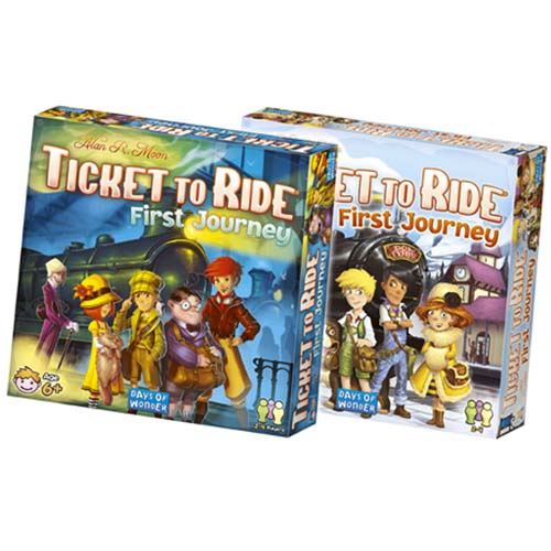 Days Of Wonder Ticket To Ride First Journey Board Game