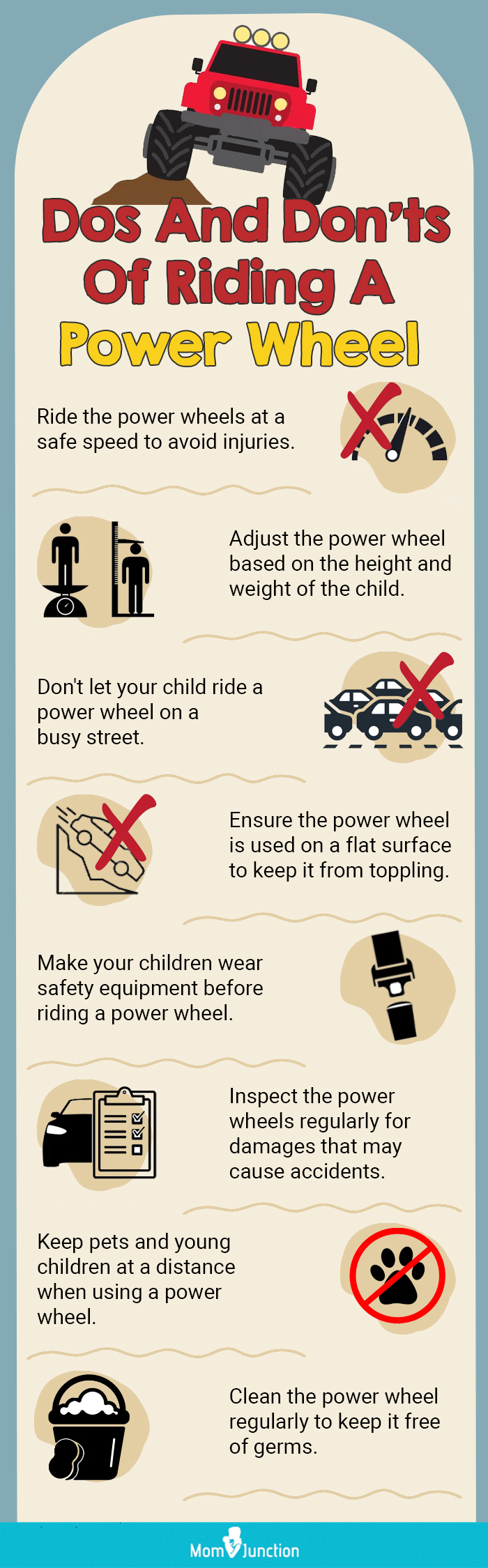 Do's And Don'ts Of Riding A Power Wheel