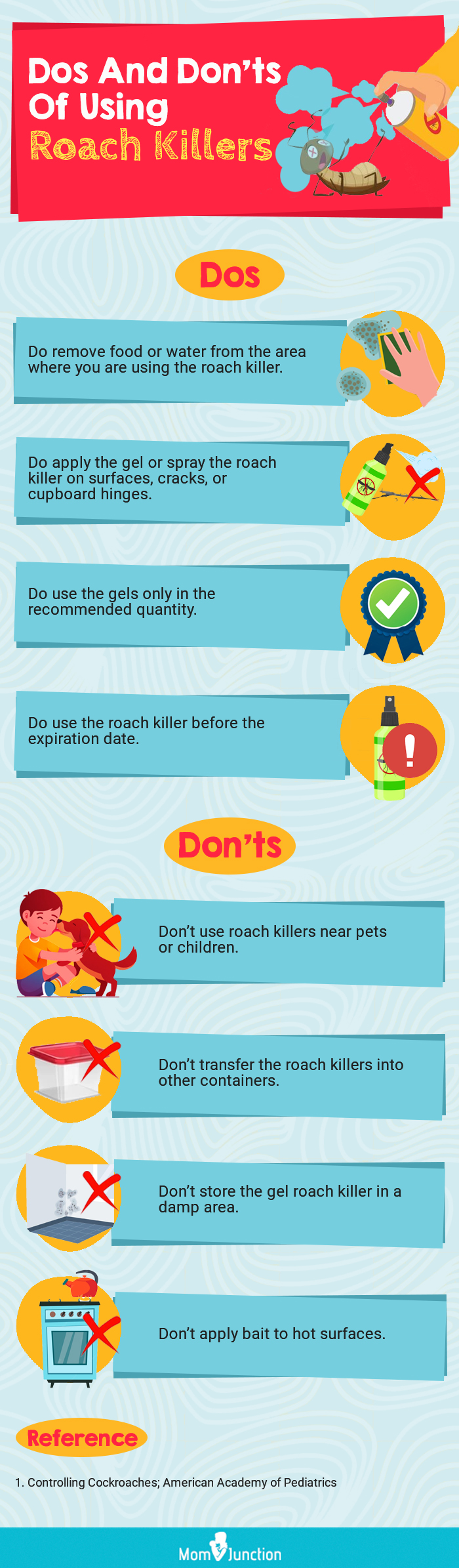 Dos And Don’ts Of Using Roach Killers