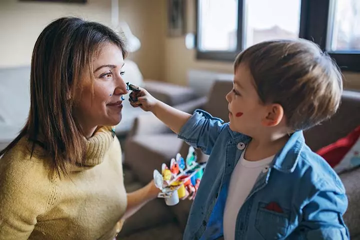 Edible Homemade Finger Paint