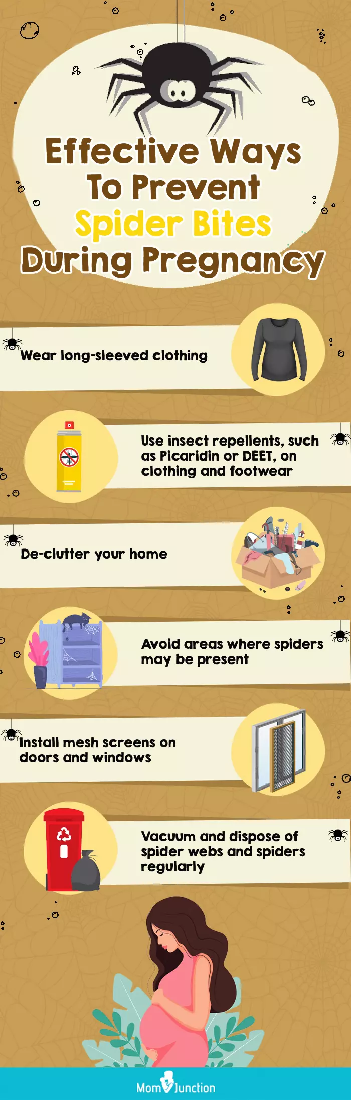 Spider Bite During Pregnancy Causes Safety And Treatment
