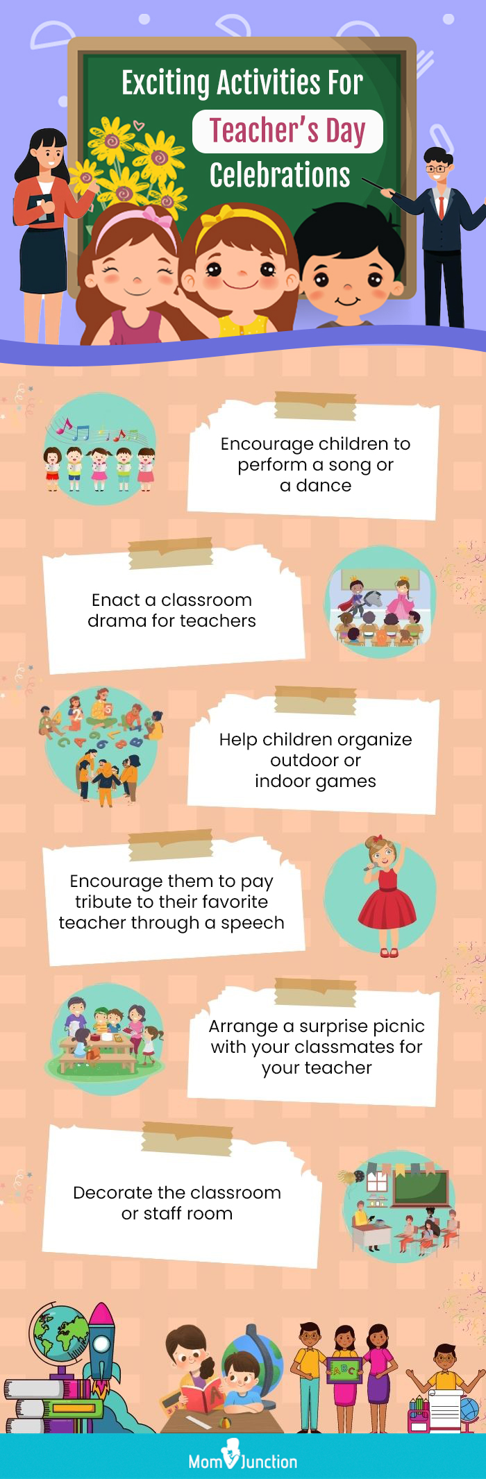 exciting activities for teacher’s day celebrations (infographic)